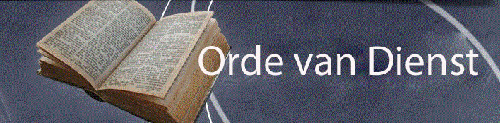 Orde van dienst