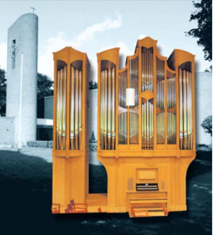 Het orgel van Pels & Van Leeuwen in de Ter Coulsterkerk